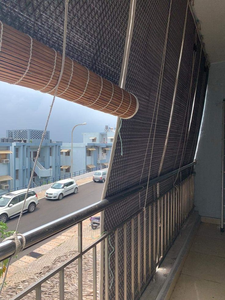 Premium bamboo chick installation close up
